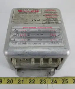 Whelen Strobe Light Power Supply A413A HDA-DF-28 28 Volts DC Aviation Avionic K4